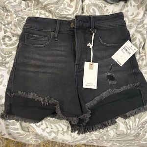 Good American Shorts (Black Size 0) NWT